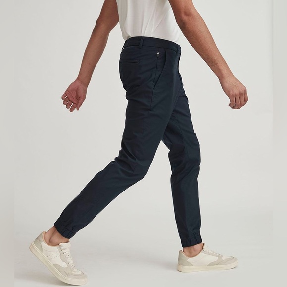 RW&CO Men’s Navy Blue Commuter Joggers Slim Fit Size 30x30 - Picture 1 of 5